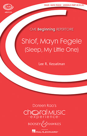 Shlof, Mayn Fegele (Sleep, My Little One) Sheet Music Preview