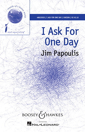 I Ask For One Day Sheet Music Preview