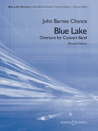 Blue Lake (Overture for Concert Band) Sheet Music Preview