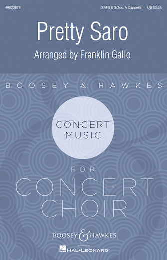 Pretty Saro Sheet Music Preview