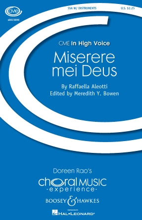 Miserere Mei Deus Sheet Music Preview