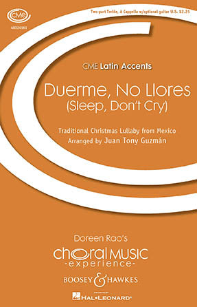 Duerme, No Llores (Sleep, Don't Cry) Sheet Music Preview