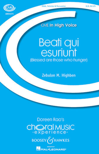 Beati Qui Esuriunt (Blessed Are Those Who Hunger) Sheet Music Preview