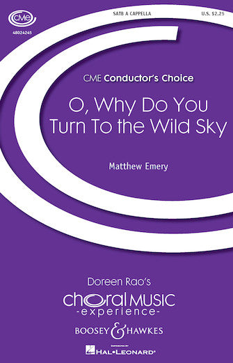 O, Why Do You Turn To The Wild Sky Sheet Music Preview