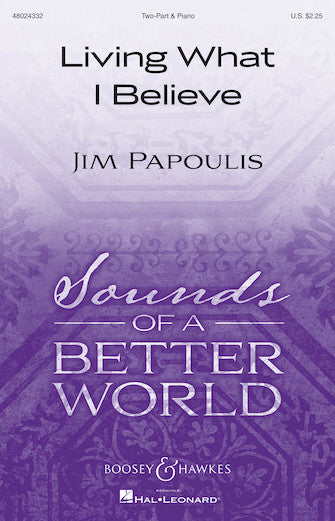 Living What I Believe Sheet Music Preview
