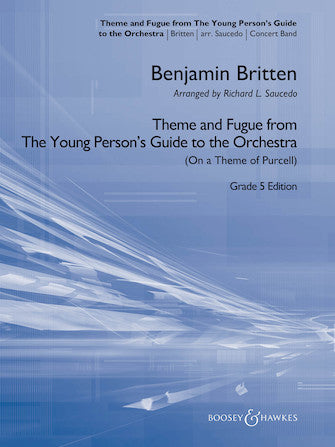 Theme and Fugue from The Young Person's Guide to the Orchestra (arr. Richard Saucedo) Sheet Music Preview