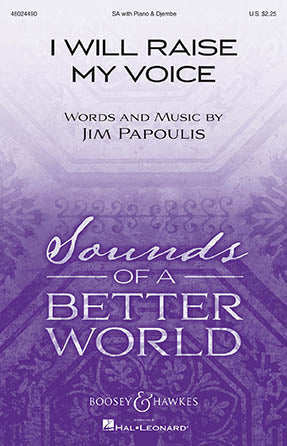 I Will Raise My Voice Sheet Music Preview