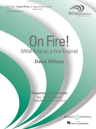 On Fire! (Wild Ride On A Fire Engine) Sheet Music Preview