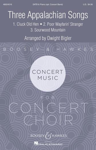 Three Appalachian Songs Sheet Music Preview