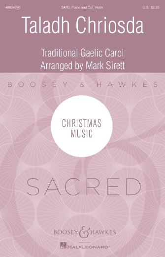 Taladh Chriosda (arr. Mark Sirett) Sheet Music Preview