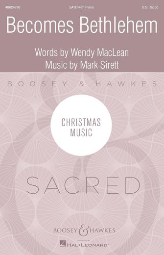 Becomes Bethlehem Sheet Music Preview