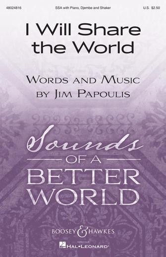 I Will Share The World - Djembe Sheet Music Preview