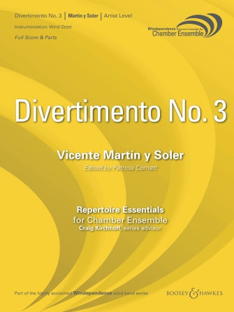 Divertimento No. 3 (ed. Patricia Cornett) - F Horn 1 Sheet Music Preview