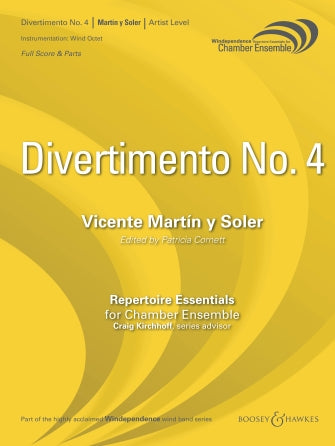 Divertimento No. 4 (ed. Patricia Cornett) - F Horn 1 Sheet Music Preview