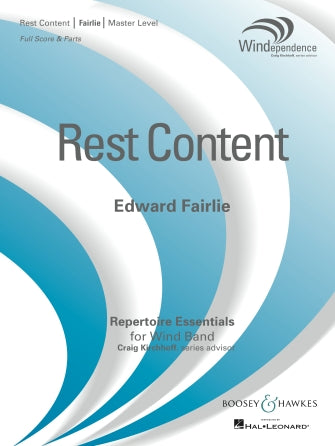 Rest Content Sheet Music Preview