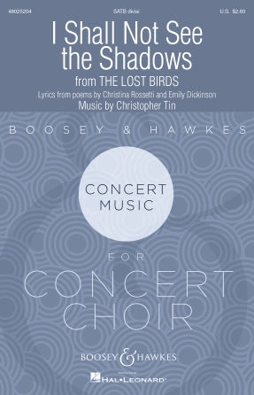 I Shall Not See The Shadows (from The Lost Birds) Sheet Music Preview