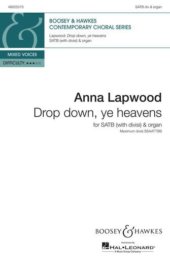 Drop Down, Ye Heavens Sheet Music Preview
