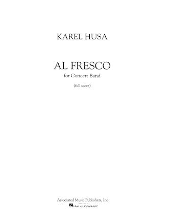 Al Fresco (Score Only) Sheet Music Preview