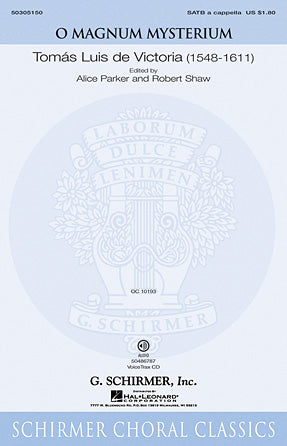 O Magnum Mysterium (ed. Alice Parker and Robert Shaw) Sheet Music Preview