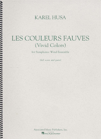 Les Couleurs Fauves (Vivid Colors) (Score Only) Sheet Music Preview