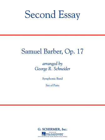 Second Essay - Bb Tenor Saxophone Sheet Music Preview