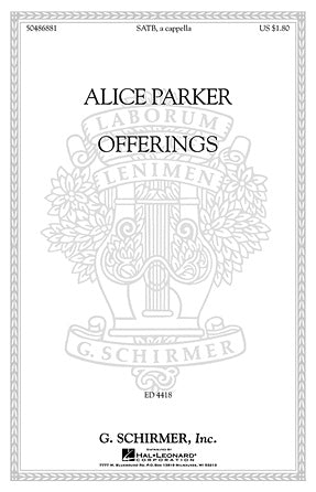 Offerings Sheet Music Preview