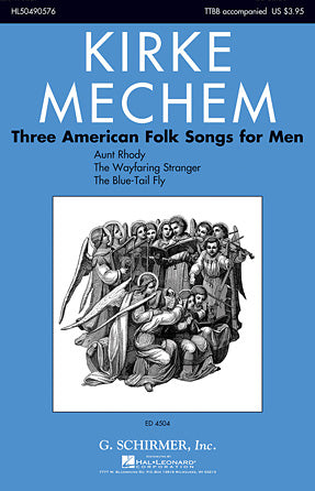 Three American Folk Songs For Men Sheet Music Preview