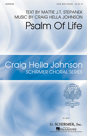 Psalm Of Life Sheet Music Preview