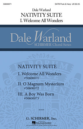 Welcome All Wonders Sheet Music Preview