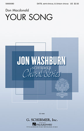 Your Song Sheet Music Preview