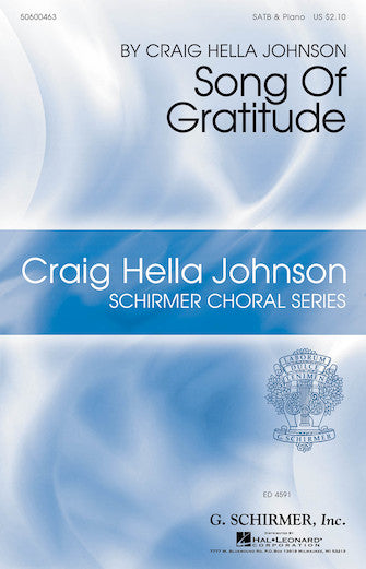 Song Of Gratitude Sheet Music Preview
