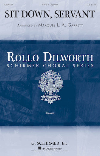 Sit Down, Servant Sheet Music Preview