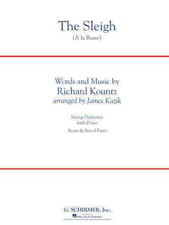 The Sleigh (À La Russe) Sheet Music Preview