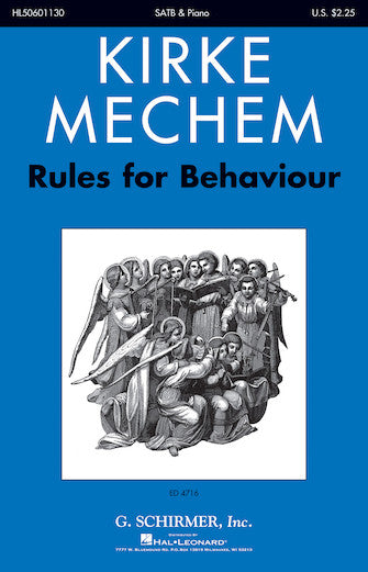 Rules For Behaviour, 1787 Sheet Music Preview