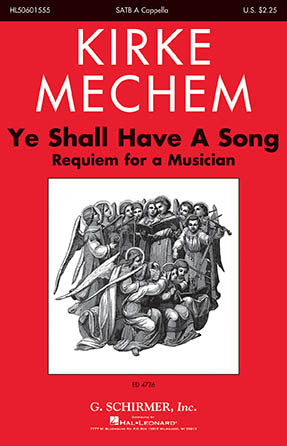 Ye Shall Have A Song Sheet Music Preview