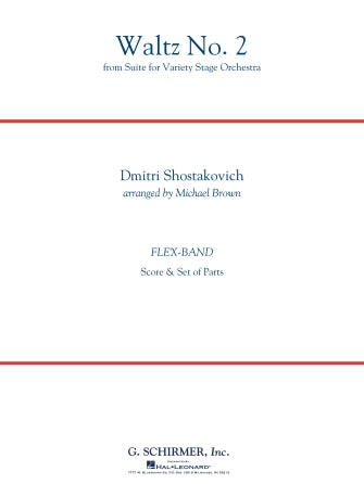 Waltz No. 2 (from Suite for Variety Stage Orchestra) (arr. Michael Brown) Sheet Music Preview