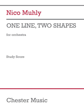 One Line, Two Shapes (Study Score) Sheet Music Preview