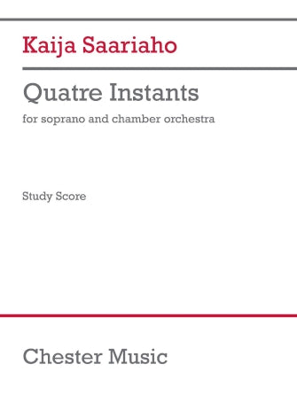 Quatre Instants (chamber version) - Full Score Sheet Music Preview