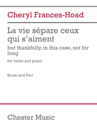 La vie sépare ceux qui s'aiment Sheet Music Preview