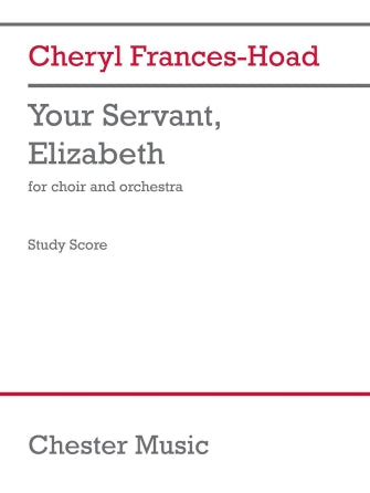 Your Servant, Elizabeth - Study Score Sheet Music Preview
