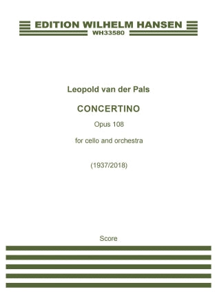 Concertino for Cello And Orchestra - Full Score Sheet Music Preview