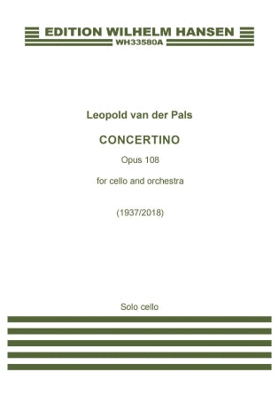 Concertino for Cello And Orchestra - Cello Sheet Music Preview