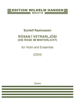 Rosan I Vetrarljosi (Die Rose Im Winterlicht) - Full Score Sheet Music Preview