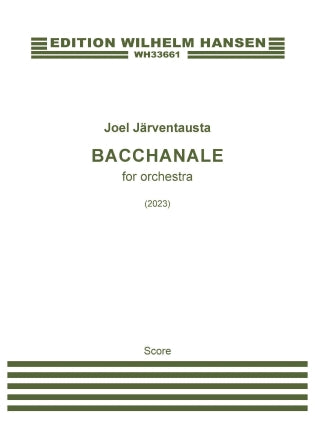 Bacchanale Sheet Music Preview