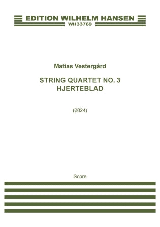 String Quartet No. 3, Hjerteblad - Violin 2 Sheet Music Preview