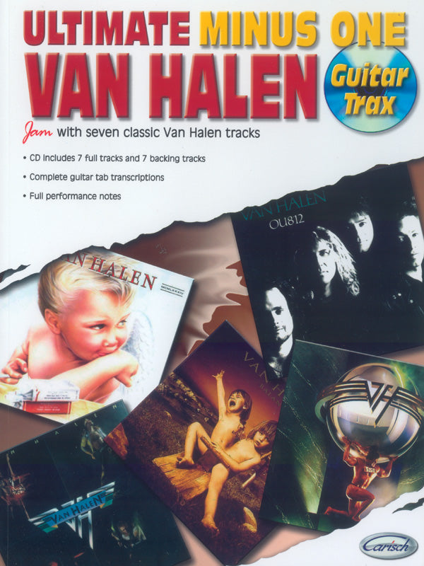 Ultimate Minus One Guitar Trax: Van Halen Cover Image