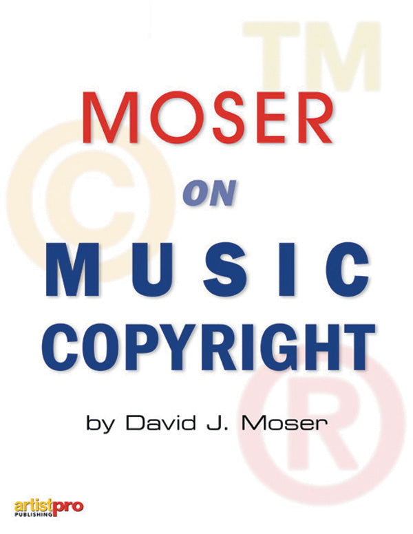 Moser on Music Copyright Cover Image