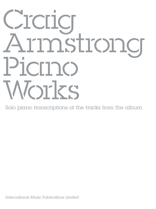 Piano Works Cover Image