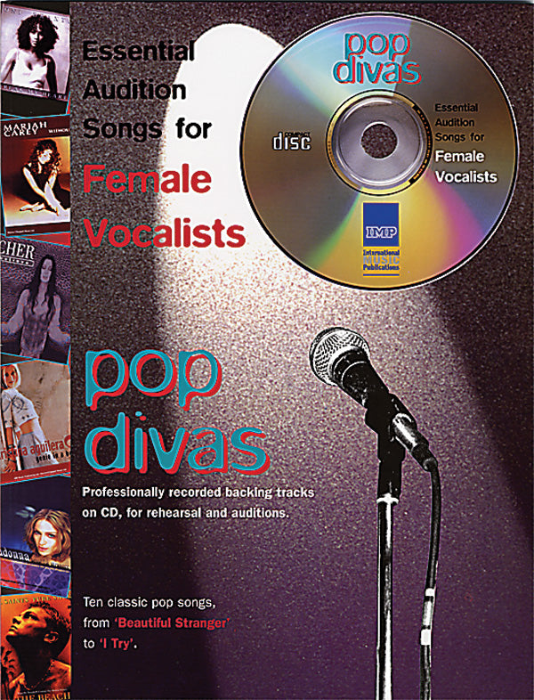 Essential Audition Songs for Female Vocalists: Pop Divas Cover Image