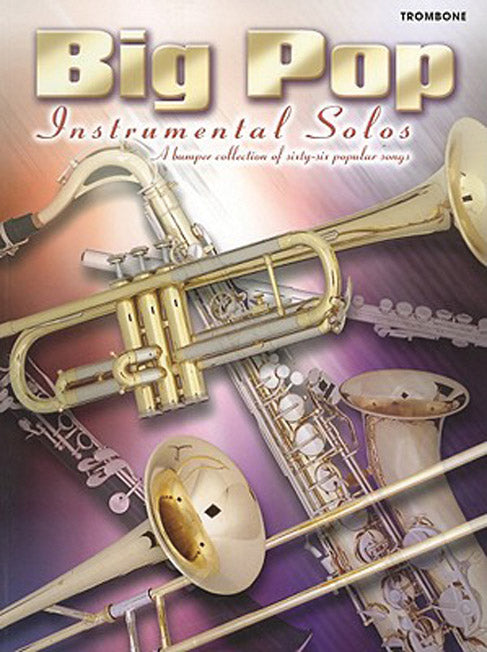 Big Pop Instrumental Solos for Trombone Cover Image